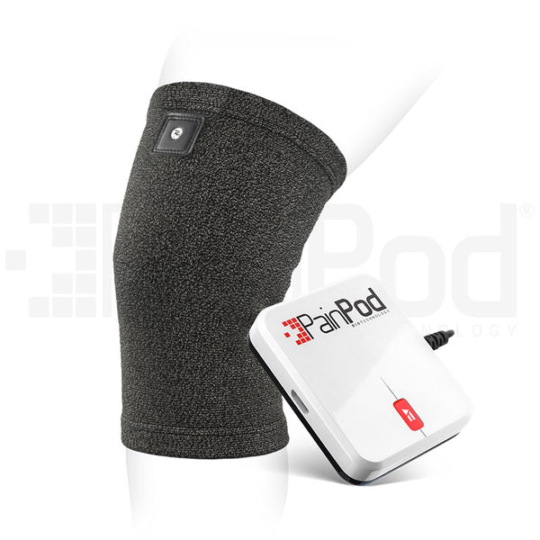 PainPod M Microcurrent/TENS Machine + Knee Sleeve