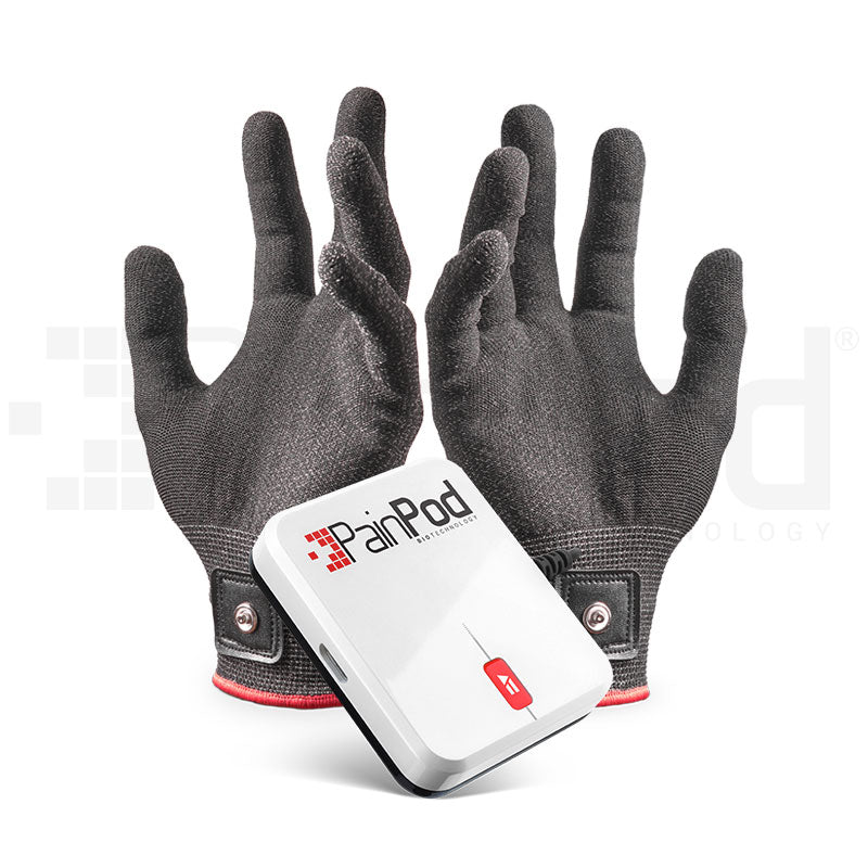 PainPod M Microcurrent/TENS Machine + BodySystems Gloves